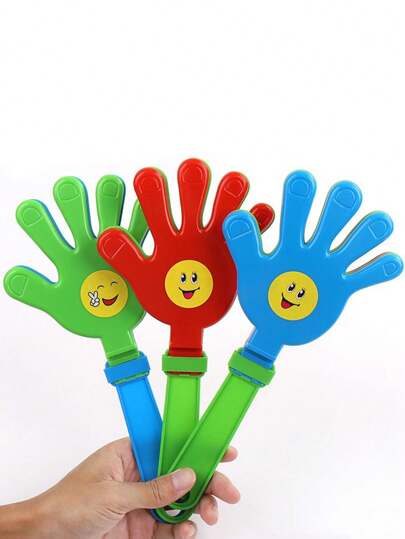 1/5/10pcs Colorful Clapping Hand Noise Maker, Game Cheering Supplies, Noisemaker Toys