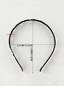 1 件女士优雅简约粉色雏菊头带，适合任何场合 - 彩色 - 查看 8