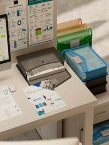 1 件装扩展文件夹，带透明信封，快速扣合，无分隔符，大容量，多种颜色，适合 Letter/A4 尺寸，学校用品，返校