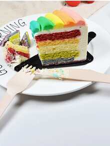 25/50/100 Stücke hochwertiges Besteckset aus Holz, bestehend aus Messer, Gabel, Löffel, Salatgabel und -löffel, geeignet für Partys, Hochzeiten, Wohndekoration, Eislöffel, Kuchengabeln, Salat- und Dessertgabeln, Küche, Weihnachtsgeschenke