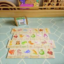 Montessori-Inspired Interactive Animal Learning Set For Early Education - Engage Kids With Hands-On Exploration Of Wildlife & Habitat Concepts