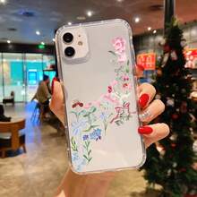 Aesthetic Bow Flower Coquette Clear Phone Case For Iphone 16 11 15 14 13 12 Pro Max XR Plus Case Transparent Phone Cover Birthday Christmas Gifts For Women Teen Girl Gifts  Stuff - Trong sáng - Xem 5