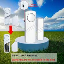 Security Door Window Alarm, Wireless Sensor Door Window Burglar Alarm, Door Alarms Safety, Easy Installation Doorbell Alarms Office House Window Pool (4 Pack) - GÓI 16 - Xem 3