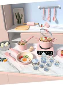 Juego de té vintage de 15 piezas con tetera, taza, plato y vajilla de cerámica blanca miniatura, modelo de casa, decoración de habitación, muebles para muñecas BJD/móviles y fotografía