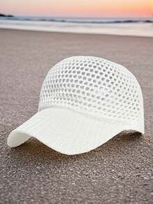 1pc Breathable Mesh Baseball Cap - Adjustable Sun Hat, Solid Color, Lightweight Multi-Functional, Suitable For Outdoor Activities In Summer | Multifunctional Summer Hat | Sun Hat - Multicolor - View 16