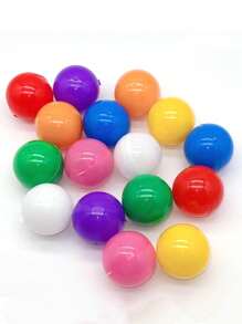 20pcs /50pcs Small Size Surprise Party Lottery Balls Size 3cm/1.18in - Plastic Mystery Prize Capsules For Birthday, Wedding & Game Drawings, Random Mixed Colors