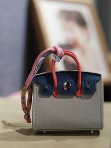 1pc Mini Coin Purse, Headphone Bag, Lipstick Bag, Key Bag, Christmas Gift,Bag Hanging Decoration,Bag Accessories,The Perfect Gift For Girls,Suitable For Daily Travel Wear,Elegant And Fashionable Color ,Silk Scarf Hanging Rope Random Pattern Color,Mini Bag Hanging On The Bagblocking Pattern, Silk Scarf Hanging Rope,Simple Solid Color PU Splicing, Available In Multiple Colors,Saudi Arabia's National Day