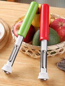 2-In-1 Stainless Steel Fruit Corer & Peeler - Easy Core Removal For Apples, Pears & More - Essential Kitchen Gadget