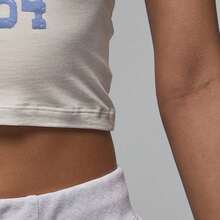 Nike 女款 AS W J SS SLIM CROP GFX TEE 84 短袖针织圆领 T 恤 THJ0197-133 - 白色 - 查看 5