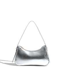 新款百搭纯色优雅法式腋下钱包，高品质简约通勤设计，适合办公室职员和大学生 - 彩色 - 查看 2