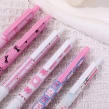 1/6pcs, Pink Bow Quick Dry Gel Pen, 0.5mm Fine Tip,Smooth Writing, Suitable For Office & Classroom SuppliesTeens Adults Home Office Family Education ClassroomWriting Writing Writing Special Universal Writing Pen ForFinal Exam Gel Pen Ballpoint Pen Set, Holiday StationeryGift Gifts,Classroom Supplies,Valentines Gifts ForKids,Ballpoint Pens,Pens,Stationery,Bow,Back To School