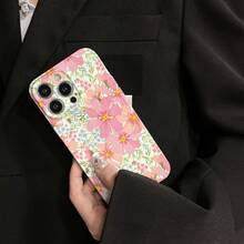Funda para teléfono (1 unidad) Diseño de dibujos animados con estilo retro. Funda de cuerpo completo con bisel elevado y protección para lentes. Compatible con los modelos de teléfono 16/15/14/13/12/11/Plus/Pro/Especial. - Colores mixtos 1 - Ver 4