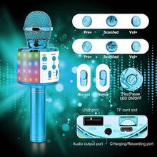 KLACK Microphone - Màu xanh lam - Xem 3