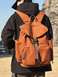 Balo thường ngày Peach Tree, Túi đeo vai đa năng, Túi đựng máy tính xách tay, Đa năng, Sức chứa lớn, Nhiều ngăn, Thích hợp cho du lịch, kỳ nghỉ, trường học, công tác, thể thao, quà tặng Giáng sinh cho đồ dùng học tập trở lại trường - Nhiều màu - Xem 3