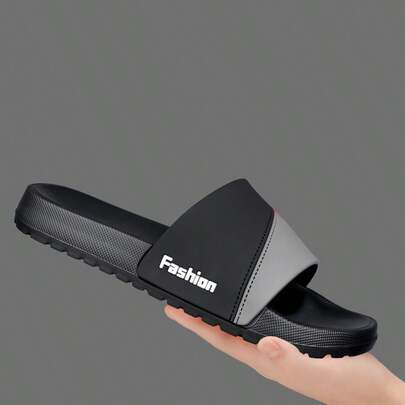 男士系带一脚蹬拖鞋，夏季浴室淋浴沙滩休闲防滑越南人字拖，时尚百搭大码