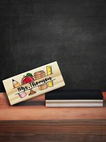 1pc Custom Personalized Teacher Whiteboard Eraser With, Custom Preschool Teacher Name Eraser Gifts, Hand Painted, Custom Teacher Appreciation Gifts,Personalized Gifts, Holiday Decorations, Gifts For Teachers, Creative Teacher Gifts, Back To School Gifts,There Are 23 Styles To Choose From