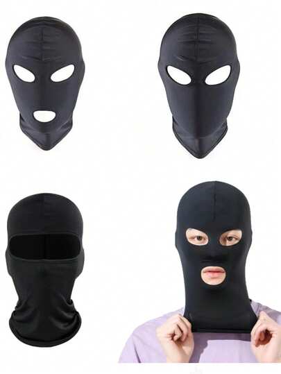 成人弹力全头罩，派对和聚会时露出眼睛和嘴巴的面罩