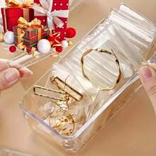 20Piece 2.75"*3.93" Premium Transparent Anti-Oxidation Jewelry Bag - Self-Sealing Zipper Bag For Convenient Jewelry Storage - Durable, Protective And Reusable Jewelry Preservation Solution