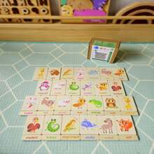 Montessori-Inspired Interactive Animal Learning Set For Early Education - Engage Kids With Hands-On Exploration Of Wildlife & Habitat Concepts