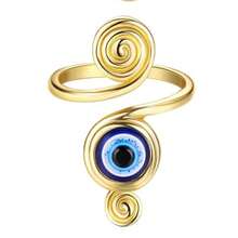 1PC/3PCS Adjustable Toe Rings Set For Women Fingers Joint Tail CZ Stone Crystal Summer Beach Arrow Flower Open Rings Foot Jewelry - Gold - View 17