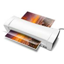 AutoFu A4 A5 A6 Laminator Machine, Hot & Cold Laminator, 230MM Wide, 2-4 Min Warm Up, Laminating Machine Thermal With Laminating Sheets For A4/A5/A6