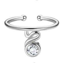 1 pieza/Set de 3 piezas Anillos de dedo ajustables para mujeres con piedras de CZ, cristales, flor y diseño de flecha abierta para joyas de pie de verano en la playa