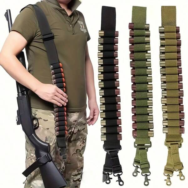 Outdoor Military Enthusiast Tactics: Crossbody Rope, Shoulder Strap Hook, 2-Point Single-Point Hanging Strap, Crossbody Rope, Nylon Rope