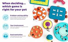 Outward Hound By Nina Ottosson Dog Brick Treat Puzzle Enrichment Toy, Level 2 Intermediate Game, Blue - Extra Bones (White) - View 2