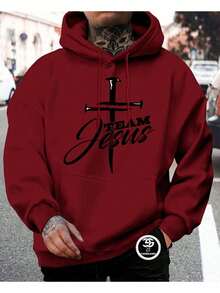 Unisex Sweatshirt Cold Weather Blouse Men's And Women's Sweatshirt With Hood And Pocket Casual Fashion Streetwear Flannel - 深灰色 - 查看 6