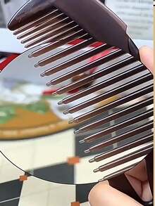 1pc Multi-Function Energy Massage Comb, Hollow Teeth Hair Brush For Scalp Massage/Dandruff Removal/Oil Control, Suitable For Both Men And Women, Energy Massage Brush, Grooming Comb For Healthier Scalp And Better Hair Quality