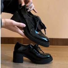 Women Loafers Shoes - 黑色 - 查看 2