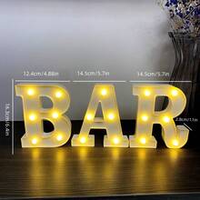 1pc High Brightness Wine Glass & Bar Neon Sign, Beer, Cocktail Glass, Bar Beer Bottle Size 13.9x5.7in (Approx. 35.5x14.5cm), Battery Or USB Powered Desk & Wall Decor Light, Suitable For Girls' Dorm Room, Wedding Anniversary, Bar, Hotel, Supermarket, Valentine's Day, Mother's Day, Birthday Party, Christmas And Home Decor, Men's Game Room Background Lighting - Wine Glass BAR Neon Light - View 29