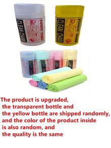 Drying Towel,1pc Car Suede Cloth Deer Skin Multi-Purpose Cleaning Towel, Random Color,Cleaning Supplies - Multicolor - View 8