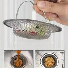 Sink Drain Basket Stainless Steel Sink Strainer For Most Kitchen,Kitchen Sink Strainer,Sink Strainers With Large Wide Rim For Kitchen Sinks,For Kitchen Sink/Bathroom Bathtub Wash Basin Floor Drain Balcony Drain Hole.It's The Perfect Choice For Christmas And Halloween Parties And Gatherings.