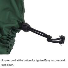 diretta, telo antipolvere per panca da esterno, telo copridivano impermeabile, tessuto Oxford verde 210