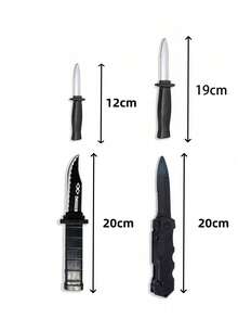 Assorted Mini Plastic Prank Toys, Shrinking Knife, Expanding Spring Knife, Fake Knife, Holiday Party Gag Gifts, Performance Props - Multicolor - View 10