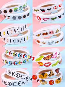 1000pcs Self Adhesive Art Eye Decoration Sticker, Eye Self-Adhesive Paper For Handmade Paper-Cut, Doll Decoration Crafts Toys And Home Decoration