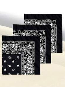 All-Gender Multi-Purpose Bandana Gift Sets - Face Mask, Headband, Wrap, Cycling, Protective Coverage,School - A - View 5