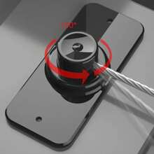 Cerradura de  para Ventanas Multifuncional Anti-Caída Limitador Giratorio para Gabinetes y Refrigeradores Protección de  para el Hogar - Negro - Ver 7