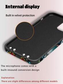 1pc Fashionable UV Printed Snake Skin Pattern PU Leather Phone Case, Shockproof With Transparent Design, Suitable For IPhone 11/12/13 Pro/14/15 Plus/16 Pro Max, Dual-Layer TPU Protective Cover, Multi-Colors