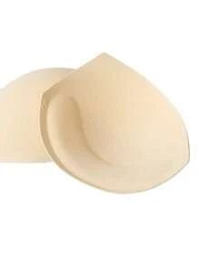 Feste Cup Sport-BH Pads, atmungsaktives Mesh, Latex-Futter, rutschfest