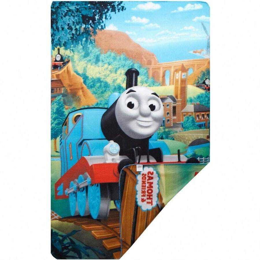 New Fleece Blankets Throws 100 X 150cm Thomas Friends Character Polyester MultiColour Single - Multicolor - View 1