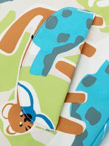 mini bala 男童女童连帽夹克 2025 冬季柔软仿皮休闲外套