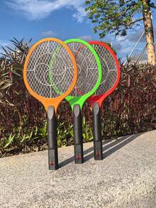 Matamoscas Eléctrico Mosca Multi-Función por Baterías,Asesino de Raquetas de Insectos,Matamoscas Eléctrico con Batería Inalámbrica,Raqueta exterminadora de insectos recargable,para Interiores y Exteriores, Moscas e Insectos Voladores,Matamoscas De Avispas, Moscas De Frutas Y Ratas E Insectos,Para Control De Interiores, Viaje, Campamento Y Exteriores - Rojo - Ver 9