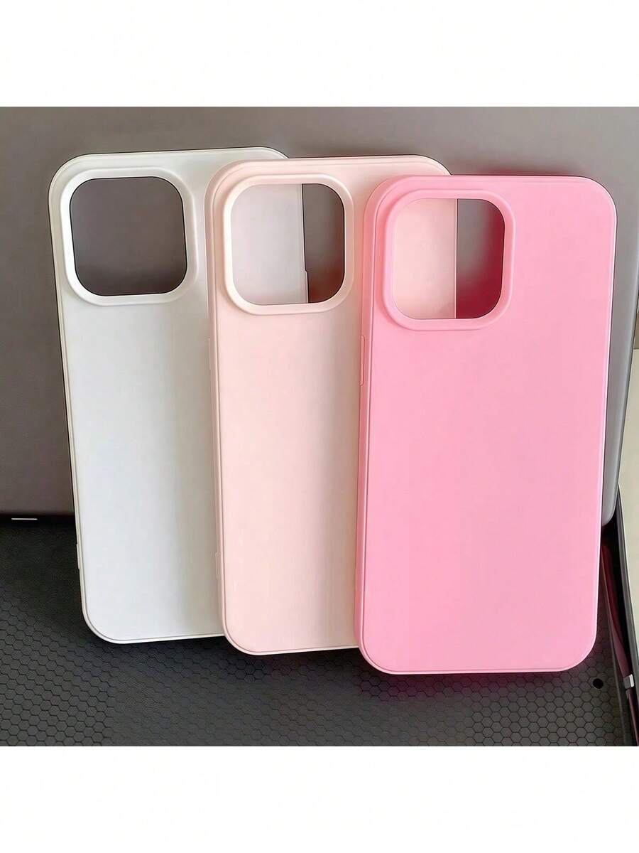 3 st. enfärgat Macaron TPU stötsäkert telefonskal, kompatibelt med Apple 17/16/15 Pro Max/15 Plus/15 Pro/15/14 Pro Max/14 Plus/14 Pro/14/13 Pro Max/Pro Max/12 Pro Max/12 Pro/12/11 Pro Max/11 - Multifärgad - Visa 1