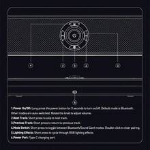 PHILIPS 飞利浦台式电脑音箱，带动态 RGB 灯的电脑音箱，电脑条形音箱，Type-C 供电游戏音箱，适用于台式机、笔记本电脑、平板电脑 - 彩色 - 查看 10