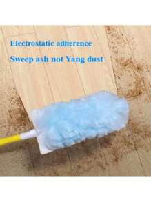 10/40/30 Pieces, Electrostatic Dust Removal Brush Head Replacement, Household Dust Removal Brush Head Replacement, Dust Removal Brush Head Replacement, Suitable For Laundry, Furniture, Car, Keyboard, (Without Handle), Cleaning Supplies, Cleaning Tools, Christmas Supplies, Halloween Cleaning