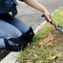 1 par de rodilleras para jardinería con alta elasticidad y resistencia a la presión, rodilleras antideslizantes y resistentes al desgaste para exteriores, equipo de protección laboral con acolchado grueso, rodilleras de rebote lento de alta densidad, para sitios de siembra hortícola, limpieza de construcción, rodilleras anti colisión y de reducción de estrés, rodilleras universales para todas las estaciones