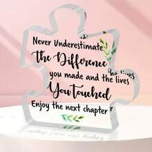 Placas de sentimiento de acrílico: Gratitud y Apreciación. Perfecto para regalar a mamá, papá, amigos y familia. Diseñados como recuerdos que infunden calidez sincera a cualquier espacio, convirtiendo momentos ordinarios en recuerdos apreciados que duran toda la vida.