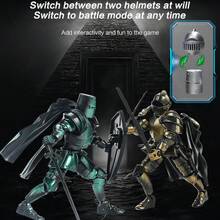 Multi-Jointed Posable Figurine, Medieval Knight Dual-Mode Armor Action Figure Model Toy, Suitable For Gamers. An Excellent Choice For Home, Office Decor, And Holiday Gifts. - Multicolor - View 6